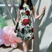 DOLCE & GABBANA rose dress